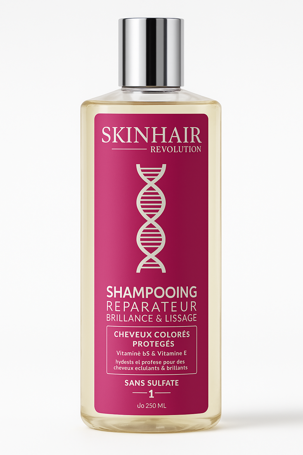 Shampoing SKINHAIR 250ML sans sulfate cheveux colores